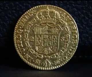 Moneda 2 Escudos Carlos IV 1794 Madrid MBC+