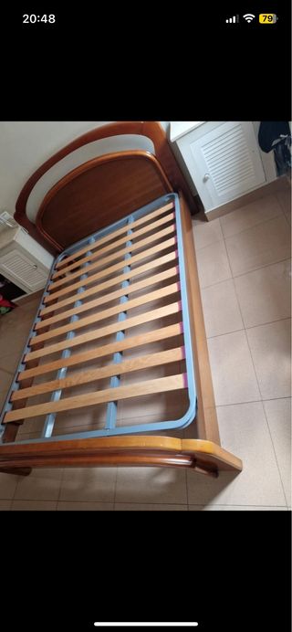 Cama madera y somier
