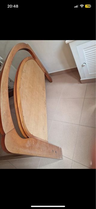 Cama madera y somier