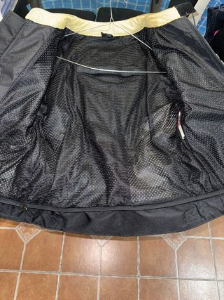 Chaqueta Moto RZ Racing Negra/Blanca