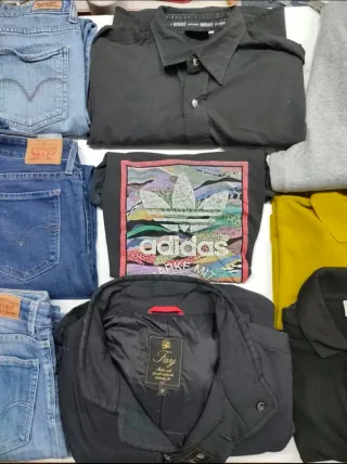 BOX  10 KG ABBIGLIAMENTO FIRMATO VINTAGE GRADO B/C