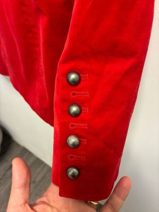 Giacca vintage rossa