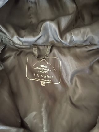 Casaco preto tamanho XS