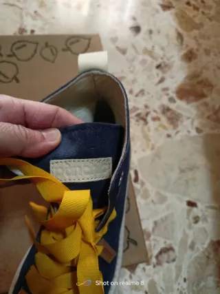 Panchic Scarpe Donna Blu e Gialle