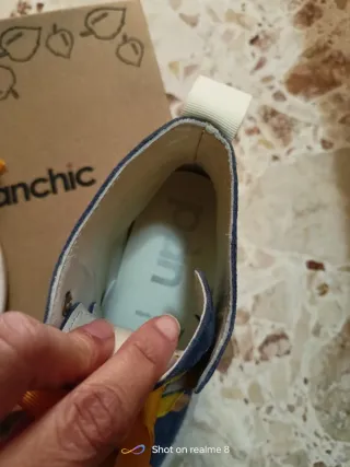 Panchic Scarpe Donna Blu e Gialle