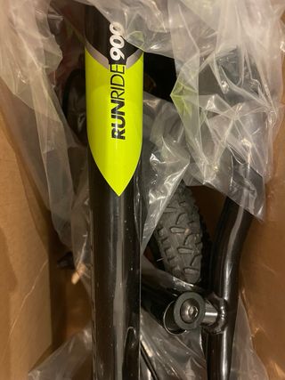 Bicicleta Infantil B'Twin Negra y Amarillo