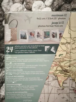 Memory Box Legami Wander Mappa del Mondo