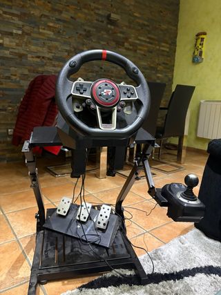 Volante para play con pedales