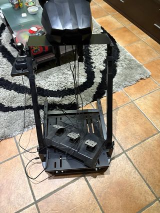 Volante para play con pedales