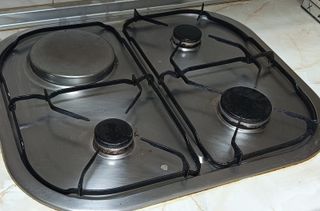 cocina butano y electrica con Horno Eléctrico teka