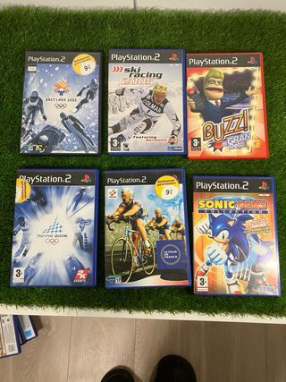 Lote Juegos PlayStation 2