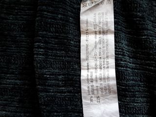 Vestido verde oscuro de Zara. Talla S