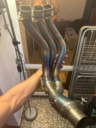 SC-PROJECT Headers Titânio Street Triple