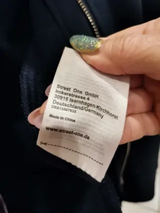 Parka Street One uomo tg 48 blu