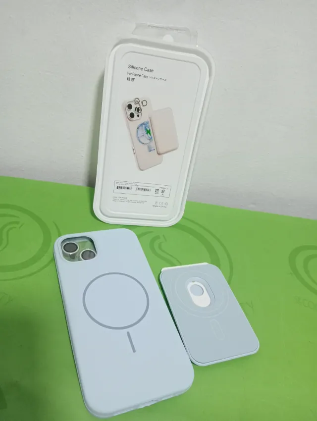 Funda iPhone 15 Plus Azul Claro