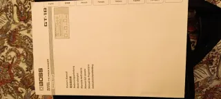 Pedalera Bajo BOSS GT-1B Multiefectos