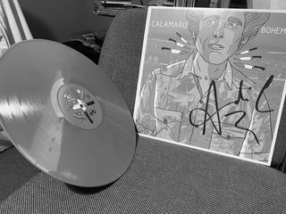 Vinilo Andrés Calamaro Bohemio firmado