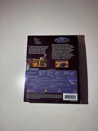 La Bella y la Bestia Blu-ray 2 Películas