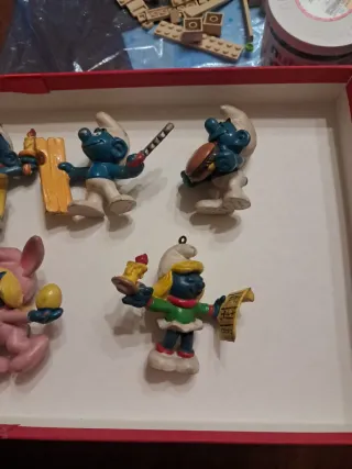 Statuine Puffi anni 80/90