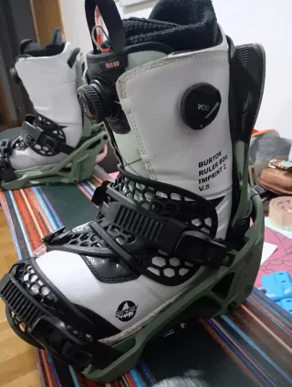 Conjunto Nidecker Supermatic y Burton Doble Boa