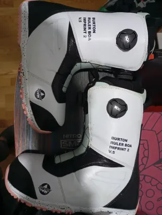 Conjunto Nidecker Supermatic y Burton Doble Boa