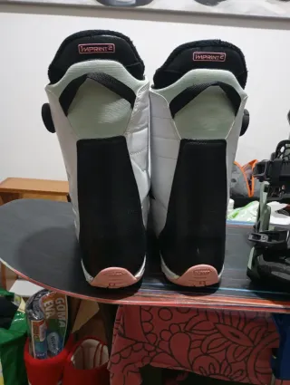 Conjunto Nidecker Supermatic y Burton Doble Boa