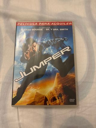 Jumper DVD Película para Alquiler