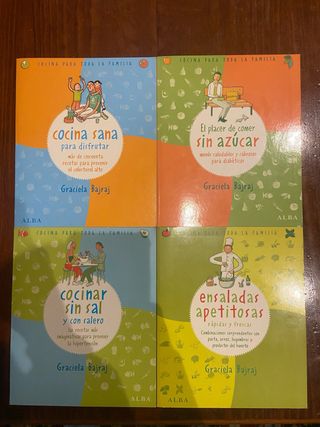 Pack de libros de cocina