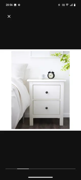 Mesa de Noche Ikea Henmes