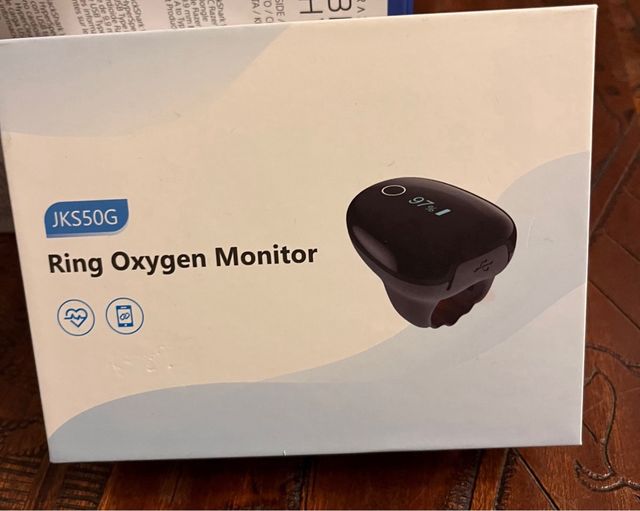 Anel Pulsioxímetro O2 Monitor