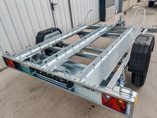 NUEVO: Remolque motos basculante y plegable 750 kg