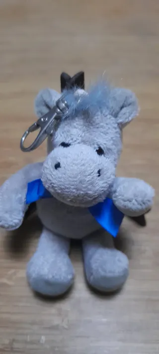 Portachiavi Ippopotamo e Orsetto Peluche