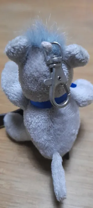 Portachiavi Ippopotamo e Orsetto Peluche