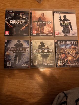 Juegos Call of Duty PS3
