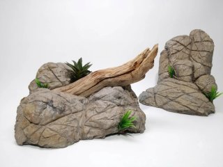 Decoración artesanal a medida para terrarios