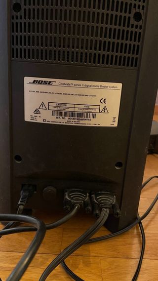 Sistema Sonido Bose Cinemate II