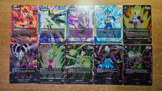Lotto misto di carte Dragon Ball