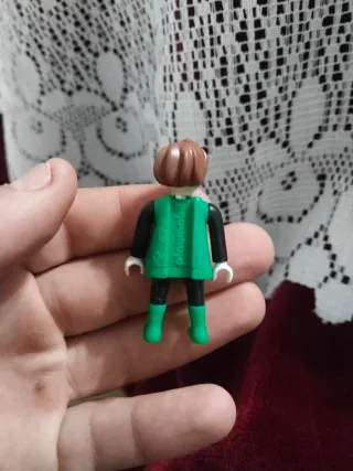 Playmobil figura verde y negra