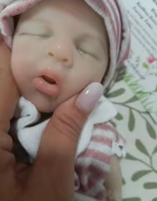 Muñeca Reborn Silicona Bebé Realista