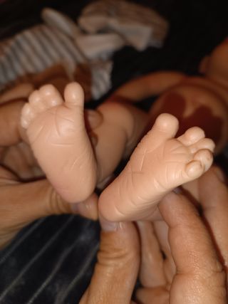 Muñeca Reborn Silicona Bebé Realista