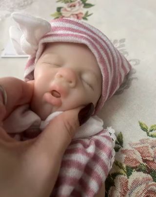 Muñeca Reborn Silicona Bebé Realista