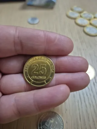 Monedas Costa Rica Mariposa Tropical