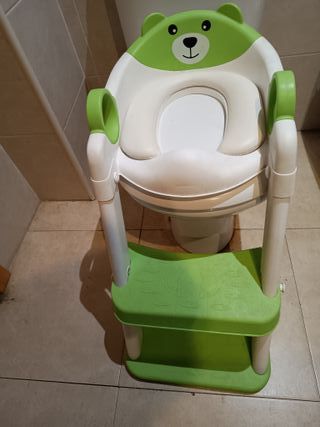 Escalera para inodoro infantil oso
