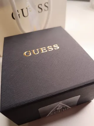 Pendientes Guess Corazón Plata