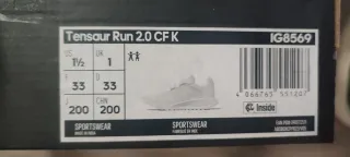 Zapatillas Adidas Tensaur Run 2.0 Talla 33