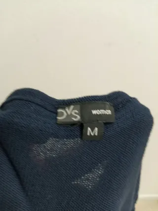 Giacchino blu navy in maglia di  cotone tg M