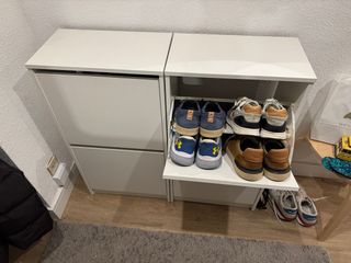 2 Zapateros 8 pares c/u 90x45x27