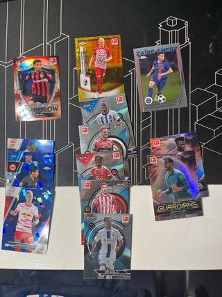 Lote 16 cromos Topps Bundesliga