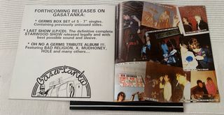 Germs - Cat’s Clause, vinilo 10”