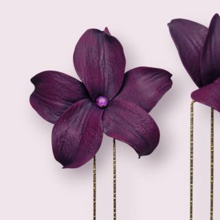 Tocados de porcelana hechos a mano-Virginia Aljama